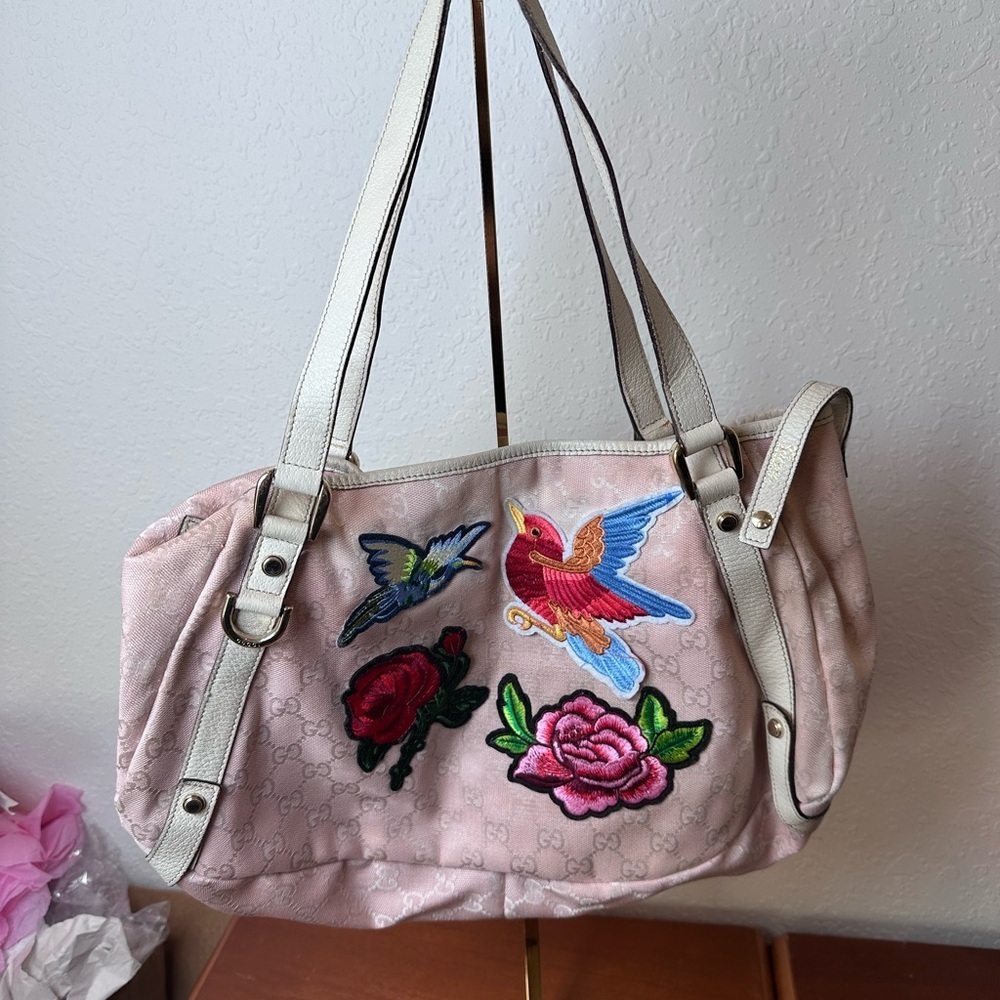 Abbey cloth handbag Very good condition Pink, Cloth